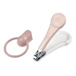 B�aba maison coupe - ongles vieux rose