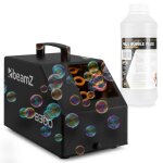 Beamz b300 pack machine à bulles enfant / mariage / anniversaire avec 1l de liquide - double roue facile ... Beamz b300 pack machine à bulles enfant / mariage / anniversaire avec 1l de liquide - double roue facile ...