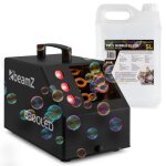 Beamz b300led pack machine à bulles enfant / mariage / soirée avec 5l de liquide - leds rgb double roue ... Beamz b300led pack machine à bulles enfant / mariage / soirée avec 5l de liquide - leds rgb double roue ...