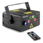 Beamz dahib ? double laser vert et rouge + led bleu Beamz dahib ? double laser vert et rouge + led bleu