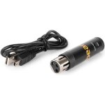 Adaptateur usb vers interface dmx - beamz - dmx sushi - ds - 4 logiciels - 512 canaux