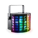 Effet de lumi�re 2 - en - 1 - beamz - beamz radical - derby 6x3w rgbawp - laser rouge 150mw vert 50mw ...