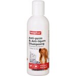 Beaphar shampooing anti - puces et anti - tiques chien et chat 200ml