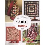 Les plus beaux quilts rouges - livre de patchwork - mod�les traditionnels et contemporains