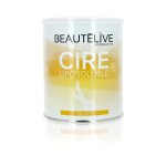 Beautlive cire pilation pot liposoluble miel - peaux normales sans colophane sans parfum pot 800ml ...