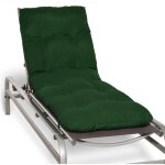 Beautissu coussin matelas pour bain de soleil chaise longue de jardin transat flair rl 190x60x8cm - vert ... Beautissu coussin matelas pour bain de soleil chaise longue de jardin transat flair rl 190x60x8cm - vert ...