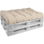 Beautissu eco style coussin dassise pour canap en palette - 120x80x15 cm - beige - extrieur euro palette ...