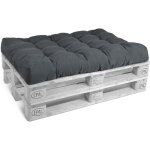 Beautissu eco style coussin dassise pour canap en palette 120x80x15cm - graphite gris - extrieur euro ...