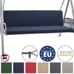 Beautissu loft hs ensemble des coussins de balancelle de jardin - 180x50x6cm - 3 places assise + dossier ...