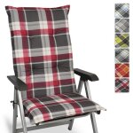 Beautissu matelas coussin pour chaise fauteuil de jardin terrasse sunny rk bordaux 120x50x6cm - haut ...