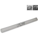 Boudin bas de porte - beautissu - tuuli - isolant contre courants dair - coton - 90 cm - gris clair