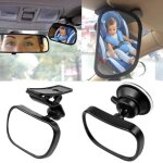 Bébé vue arrière miroir miroir auto bébé rétroviseur de surveillance bébé pour siège arrière miroir de ... Bébé vue arrière miroir miroir auto bébé rétroviseur de surveillance bébé pour siège arrière miroir de ...