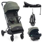 Bebelissimo - poussette combin�e duo 2 en 1 - si�ge auto 0 + lioni ? d�s la naissance ? jusqu?� 22kg ...