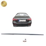 Becquet aileron de coffre look amg noir brillant pour mercedes classe c w206 � partir de 04 / 2021