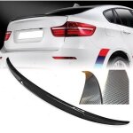 Becquet levre coffre m performance couleur carbone bmw x6 e71 e72 de 2008 a 2014