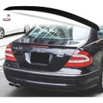 Becquet levre de coffre noir brillant pour mercedes clk w209 2002 a 2010
