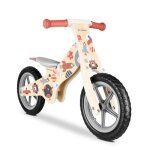 Beeloom - cosmo bike - velo sans pedale en bois rouge pour enfants + 2a