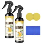 Spray � la cire dabeille - beewax - 2pcs - entretien meubles - protection durable - brillant