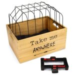 Beeztees caisse de vlo pour chiens bois