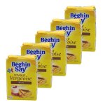 Bghin say - lot 5x sucre vergeoise brune - paquet 500g