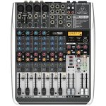 Behringer qx1204usb premium table de mixage 12 - input 2 / 2 - bus avec pramplis micro xenyx compresseurs ...