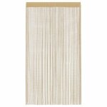 Beige rideaux d�coratif - sarazyj - 2 pcs rideau en fils - 100x250cm beige hot88712910