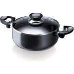 Faitout - beka - 13071244 - aluminium - 24 cm - intérieur revêtu gaufré - tous feux + induction Faitout - beka - 13071244 - aluminium - 24 cm - intérieur revêtu gaufré - tous feux + induction