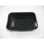 Beka classic plat à four rectangulaire 36 cm kitchen roc - en acier émaillée - noir Beka classic plat à four rectangulaire 36 cm kitchen roc - en acier émaillée - noir