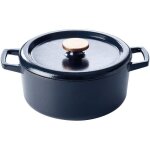 Beka cocotte + couvercle fonte 26 cm - 5 l - noir Beka cocotte + couvercle fonte 26 cm - 5 l - noir