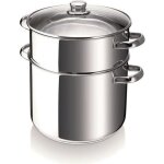 Beka couscoussier chambord - Ø 28 cm - 15 l - gris - tous feux dont induction Beka couscoussier chambord - Ø 28 cm - 15 l - gris - tous feux dont induction