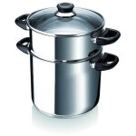 Couscoussier beka polo - Ø 24 cm - acier inoxydable - tous feux dont induction Couscoussier beka polo - Ø 24 cm - acier inoxydable - tous feux dont induction