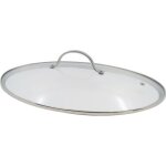 Beka couvercle ovale en verre pour poêle à poisson Beka couvercle ovale en verre pour poêle à poisson