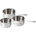 Beka line - 3 casseroles 16 - 18 - 20cm maestro inox