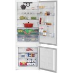 Beko bcne400e40sn fridge - freezer built - in 370 l e white