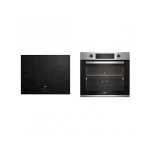 Ensemble four et plan de travail beko - noir - minuterie numrique - commande tactile - 6 fonctions