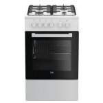 Beko four et cuisinire gaz blanc a - fss52020dw