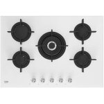 Beko hilw75222sw plaque intgr gaz blanc - plaques (intgr gaz verre blanc 1000 w rond)