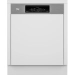 Beko lave vaisselle 60cm 15 couverts 41db int�grable avec bandeau - bdsn36540xp