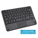 Clavier bluetooth - bel - ultra - mince - pav� tactile - compatible android / windows - noir