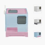 Belfoyer bac  litire grande taille pour chat  tiroir entirement ferm - bac  entre par le haut ...