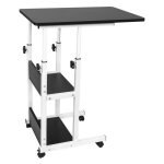 Belfoyer table dordinateur pour canap / lit / fauteuil - avec 2 tagres et 4 roulettes pivot  360 ...