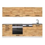 Belini cuisine equipee complete alice muebles de cuisine complets - 240 cm. sans plan de travail chêne ... Belini cuisine equipee complete alice muebles de cuisine complets - 240 cm. sans plan de travail chêne ...