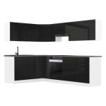 Belini cuisine equipee complete janet muebles de cuisine complets. l - forme cuisine. sans plan de travail ...