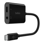 Belkin adaptateur usb - c 35 mm rockstar audio + recharge (adaptateur usb - c audio compatible avec ipad ...