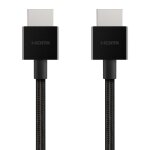 C�ble hdmi 2. 1 - belkin - 2 m - ultra hd - 48 gbit / s - noir