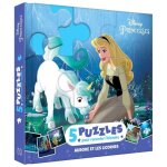 La belle au bois dormant - mon petit livre puzzle - 5 puzzles 9 pièces - disney princesses La belle au bois dormant - mon petit livre puzzle - 5 puzzles 9 pièces - disney princesses