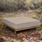 Al�se b - sensible taupe 140x190 / 200 cm impermeable & anti - acariens