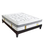 Ensemble reina 2. 0 160x200 cm matelas ressorts ensachés + sommier bois Ensemble reina 2. 0 160x200 cm matelas ressorts ensachés + sommier bois