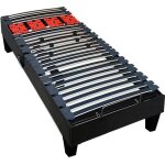 Sommier lectrique rochereau 90x200 cm lattes & plots