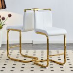 Bellemave lot de 2 tabourets de bar - chaise de cuisine - cuir pu - pieds en m�tal - pour plusieurs occasions ...